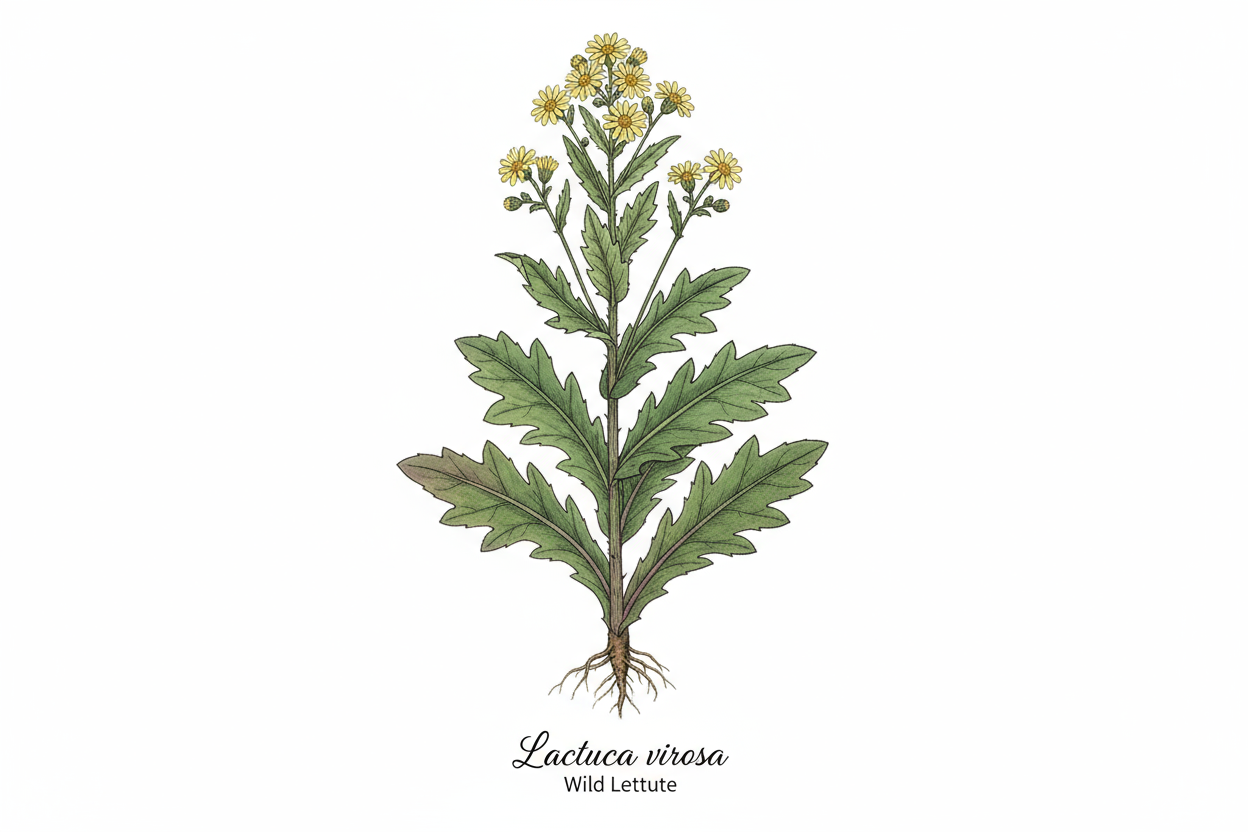 WIld Lettuce (Lactuca virosa)