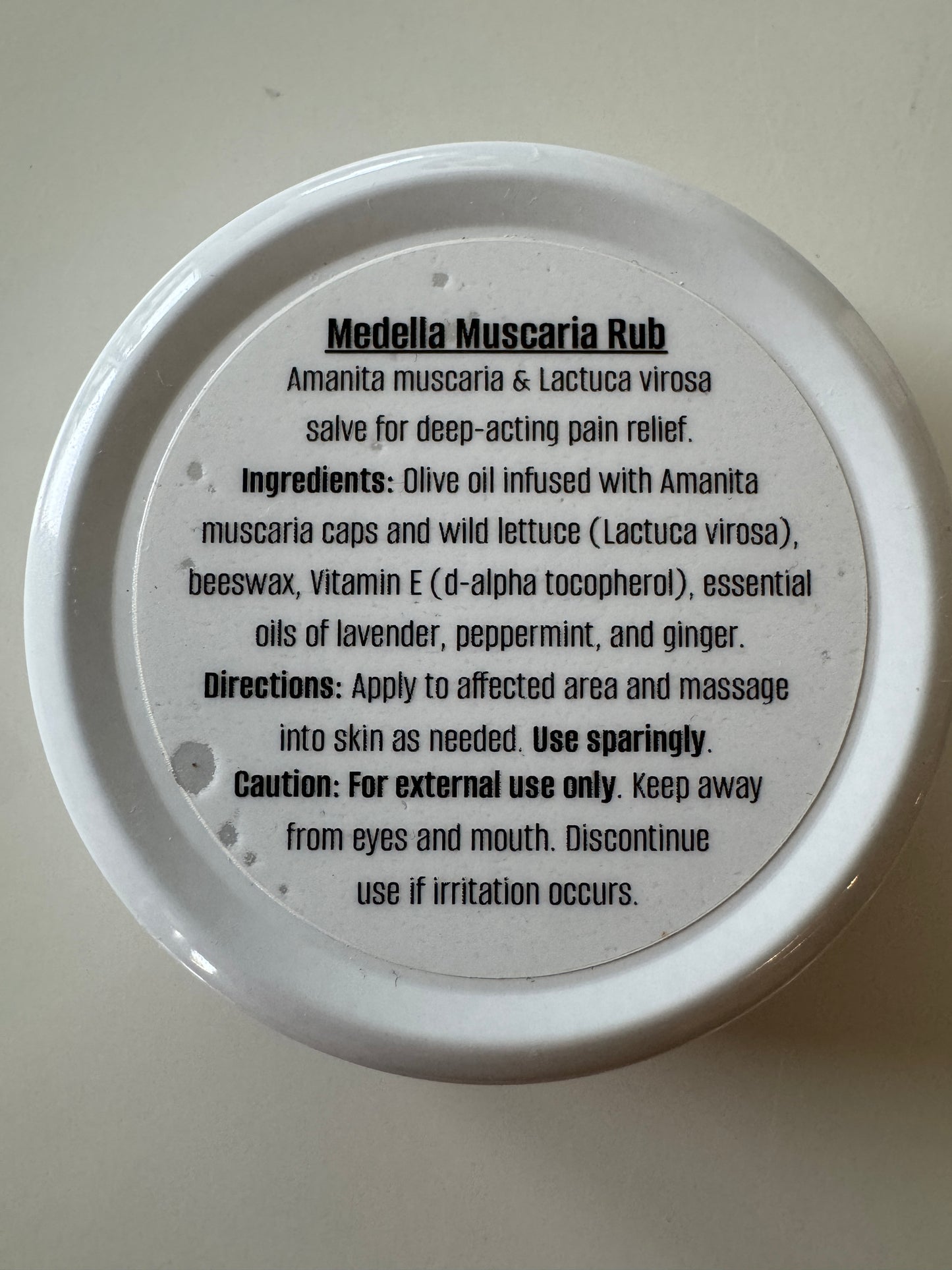 Medella Muscaria Rub